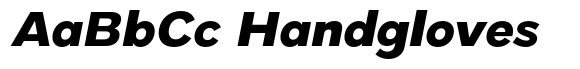 Handil Pro Bold Italic image
