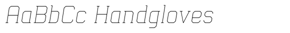 Esquina Rounded Thin Italic image