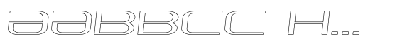 Vmesto Rounded Outline Italic image