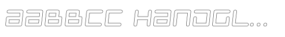 Vervex Circular Outline Italic image