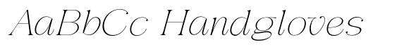 Galmiten Italic Extra Light Ult Exp image