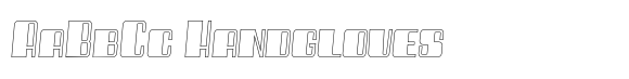Raviona Semi Bold Outline Italic image