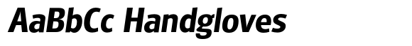 Glasgow TS-Demi Bold Italic image