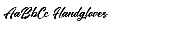Gathwey Italic font sample