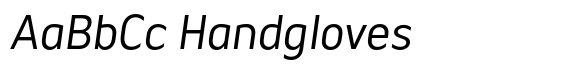 Andante Text Regular Italic image