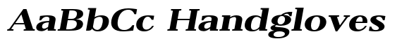 Belvoria Serif Bold Slanted Expanded image