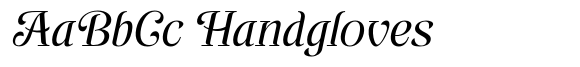 Raniega Italic font sample