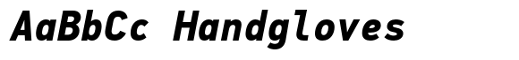 PF DIN Mono Bold Italic image