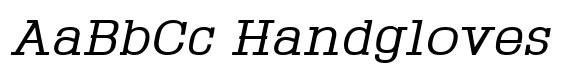 Montrex Slab Semi Expanded Italic image