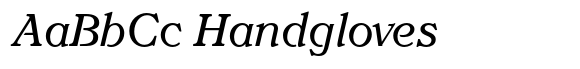 Pasquale Std Book Italic font sample