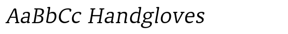 Classic Round Light Italic image