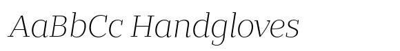 Bandera Text Light Italic image