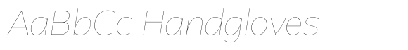 Exedra Thin Italic image