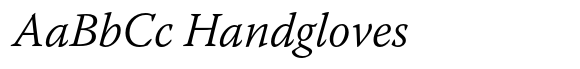 Warnock Pro Light Italic image