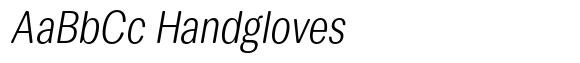 Dean Soft Condensed Light Italic image