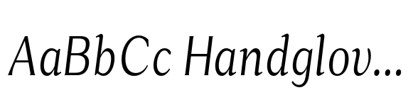 Rema Monde Condensed Italic image