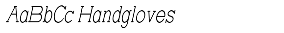 Zero Slab Extra Light Condensed Slanted image