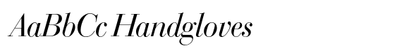 Bodoni SH Roman Italic image