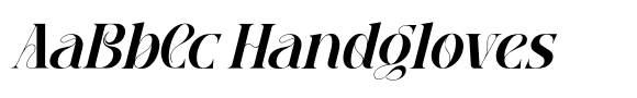 Qebil Italic font sample