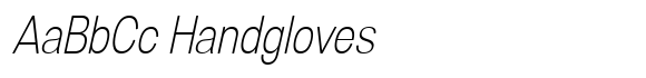 Dnv Rounded Extra Light Condensed Italic image