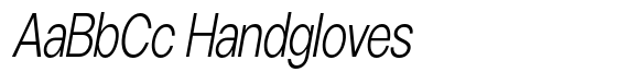 Gorvain Light Condensed Slanted image