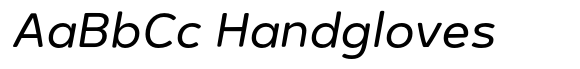 Habanera Rounded Regular Italic image