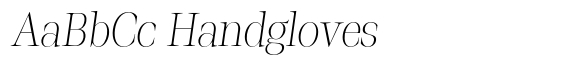 Stigsa Display Extra Light Condensed Italic image