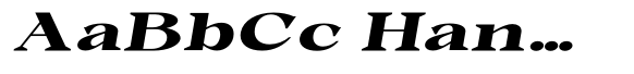 Avermont Contrast ExtraExpanded Italic image