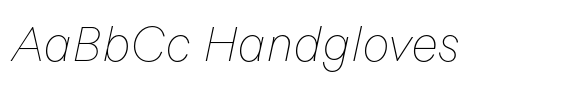 Candid Thin Italic image
