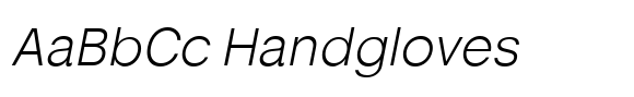 Chamer Extra Light Italic image