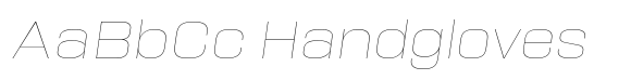 HD Corbit Semi Expanded Thin Italic image