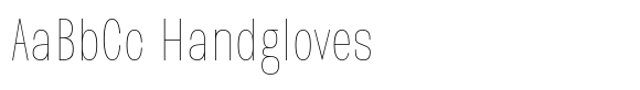 Biarty Sans Compressed Hairline image