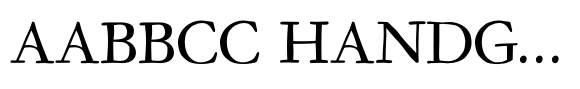 Belrose Cavellier Serif Regular image