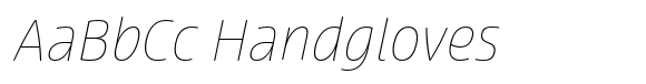 Terfens Thin Italic image