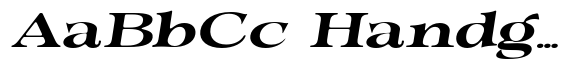 Morgazine  Soft Ultra Expanded Italic image
