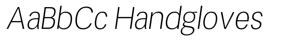 Glogmy Light Slanted Semi Condensed image