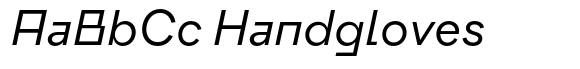 Flink Neue Bauhaus Regular Italic font sample