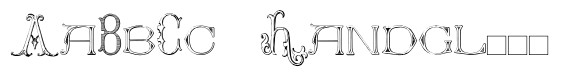Victorian Alphabets Two Regular image