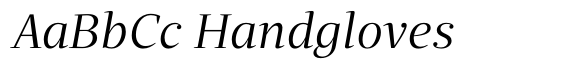 Quercus Serif Book Italic image