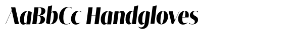 Tabac Big Glam Bold Italic image