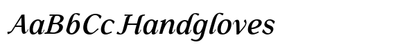 Gibralt Medium Italic font sample