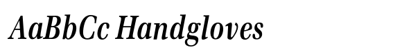 Emona Std Condensed Bold Italic image