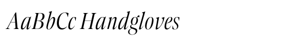 Contane Condensed Light Italic image