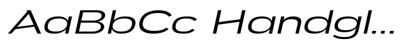 JHC Mirko Expanded Light Italic image