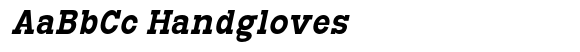 Aristone Slab Semi Bold Semi Condensed Italic image
