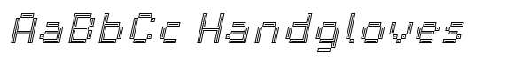 Partita 1990 Outline Inline Italic image