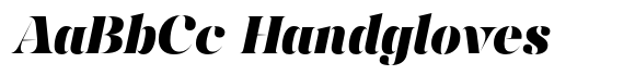 Chalulai Black Italic font sample