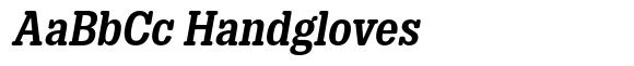 Dean Soft Slab Condensed Semi Bold Italic image