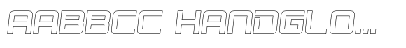 Spacecraft Outline Italic image