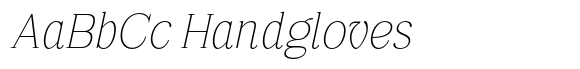FX Njungkel Thin Italic image